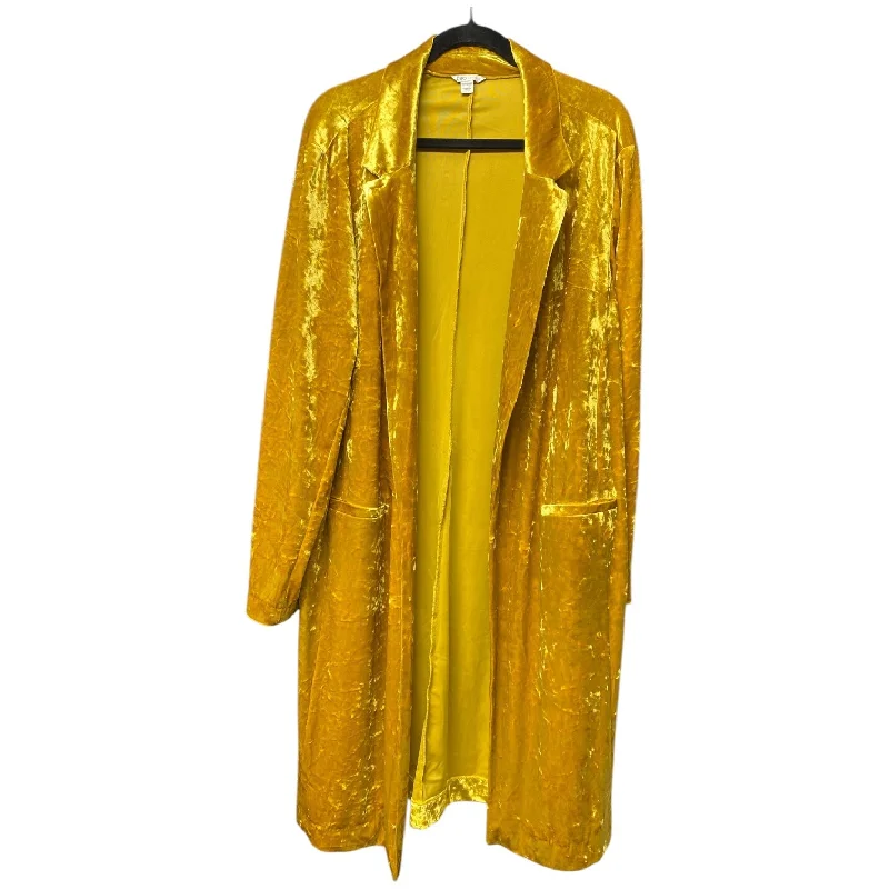 Cardigan By Cato In Gold, Size: 3x