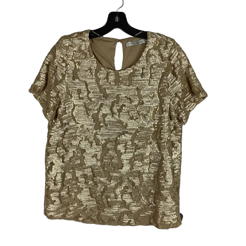 Gold Top Short Sleeve Cmc, Size M