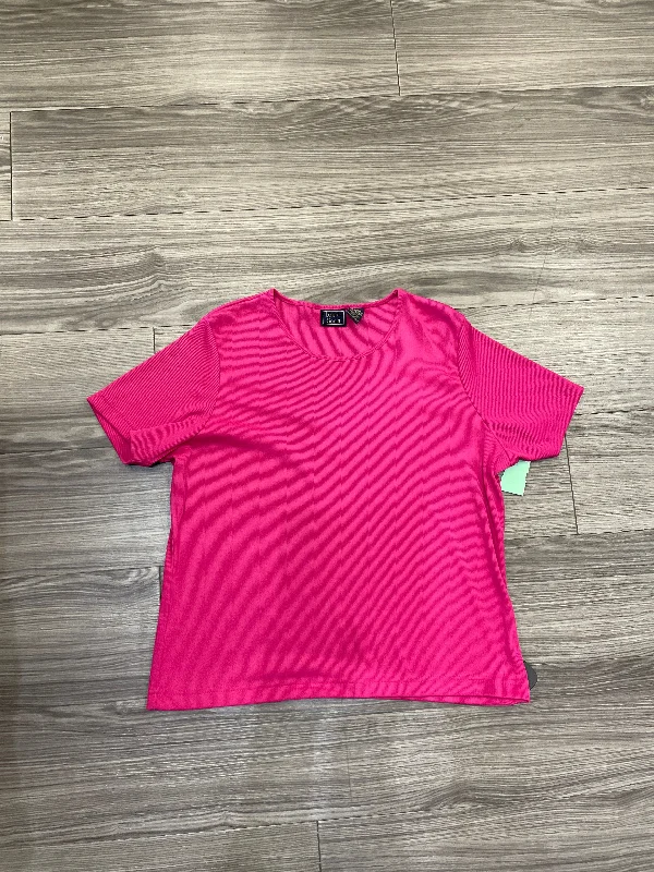 Pink Top Short Sleeve Laura Scott, Size L