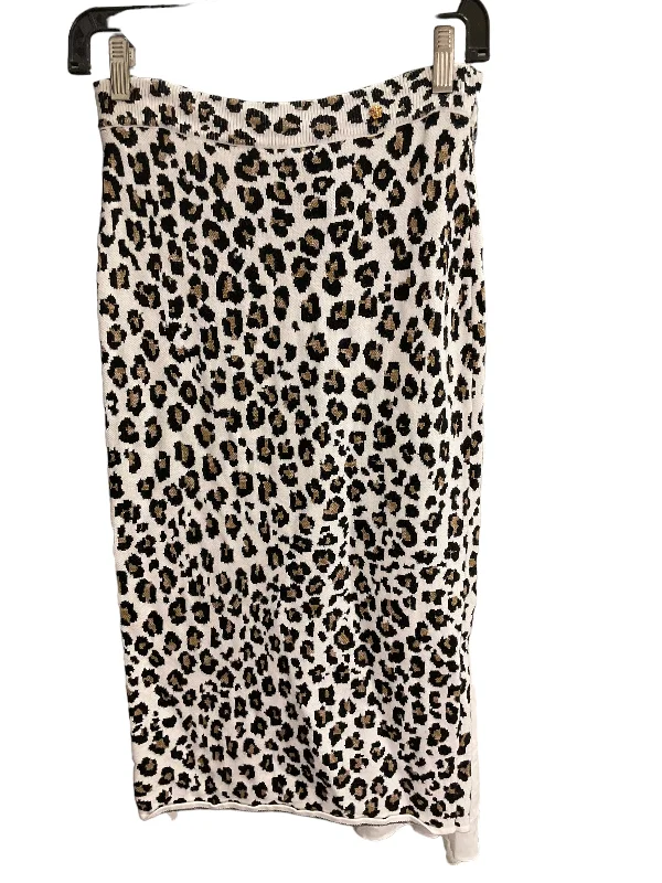 Skirt Luxury Designer By Versace In Animal Print, Size: Xs