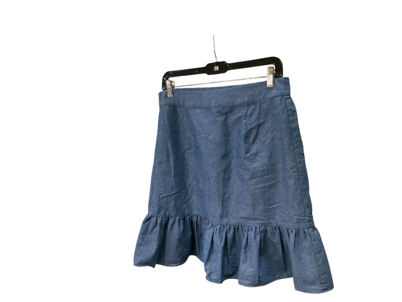 Skirt Mini & Short By Ivanka Trump In Denim, Size: S