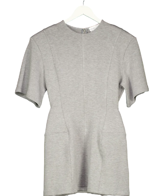 H&M Grey Hourglass T-shirt Dress UK S