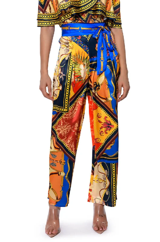 EZRA PRINTED PALAZZO PANT