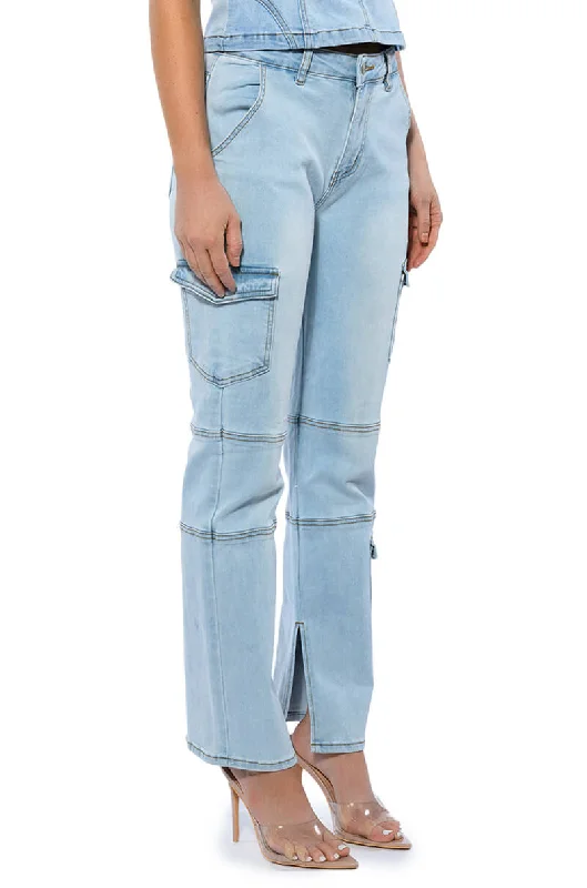 NOT YOUR AVERAGE GIRL DENIM PANTS