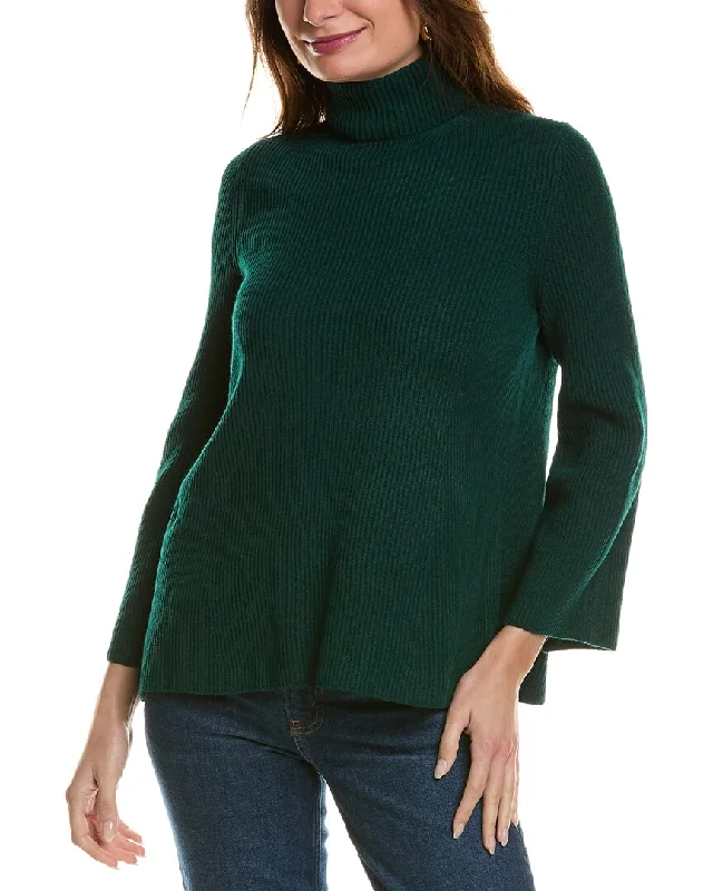 Anne Klein Mock Neck Sweater