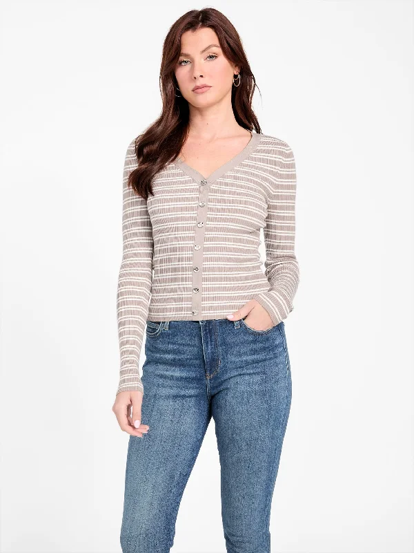 Ella Striped Sweater Top