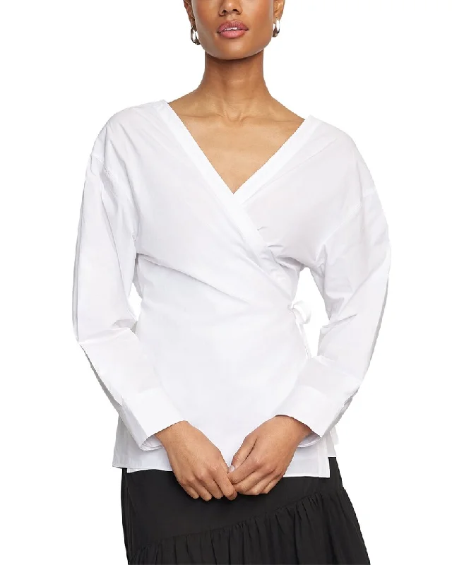 Modern Citizen Noomi V-Neck Wrap Top