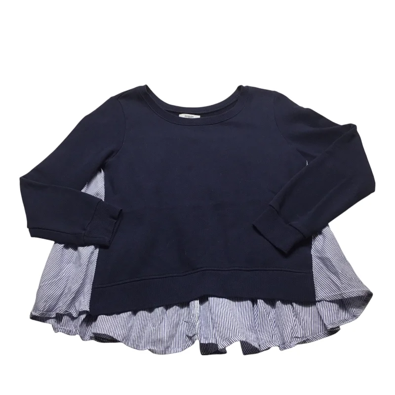 Top Long Sleeve By Kensie In Blue, Size: M