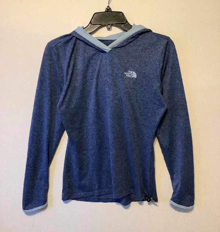 Top Long Sleeve By The North Face In Blue, Size: S