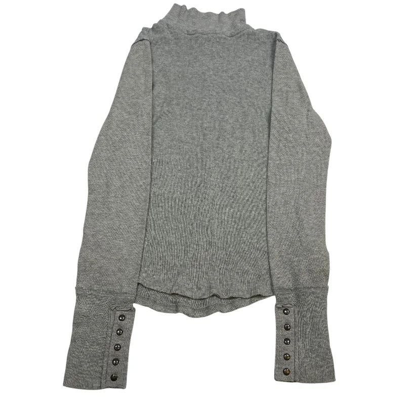 Top Long Sleeve By We The Free In Grey, Size: M