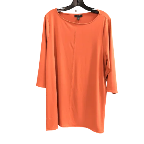 Top 3/4 Sleeve By Alfani In Copper, Size: Xl