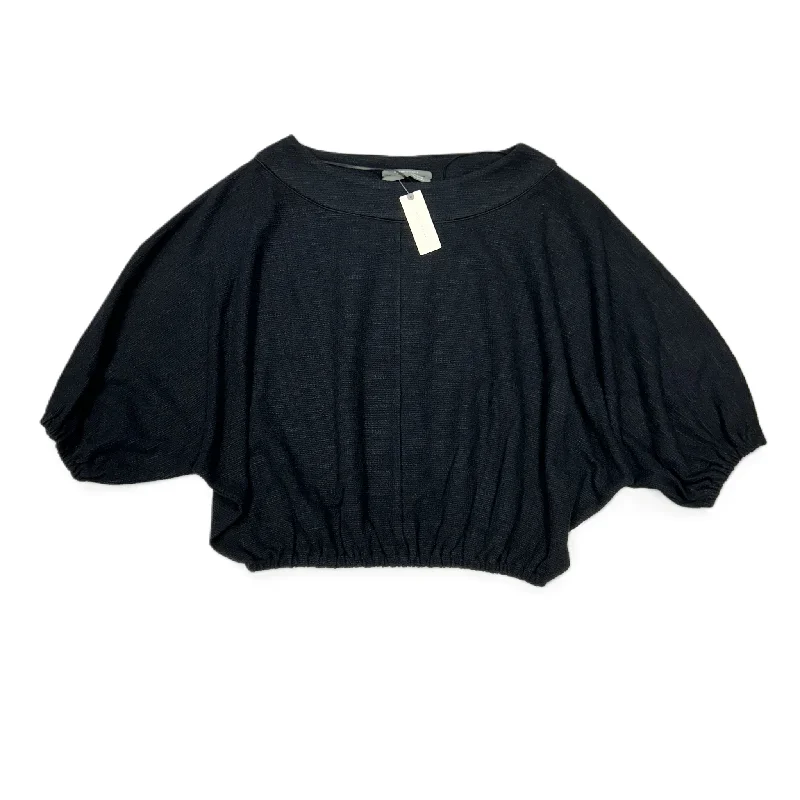 Top 3/4 Sleeve By Anthropologie In Black, Size: S